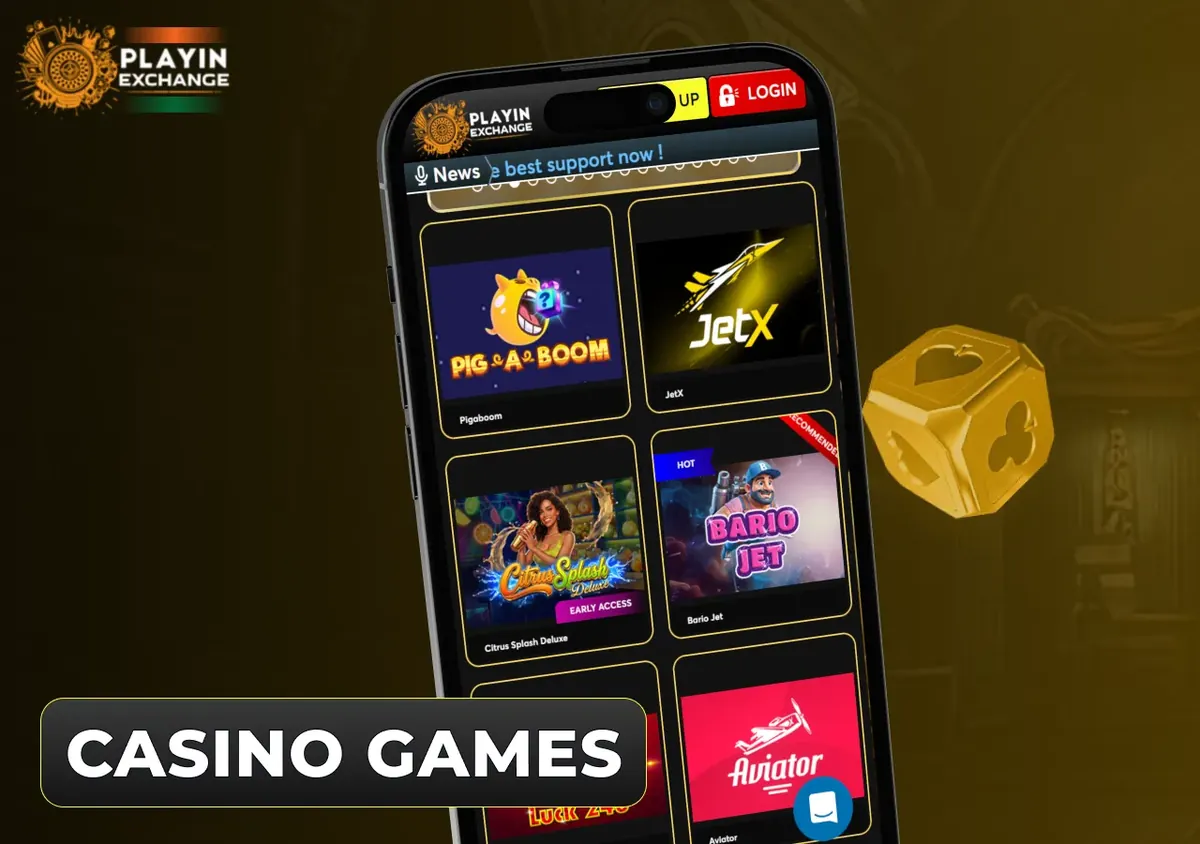 Playinexch कैसीनो लॉबी